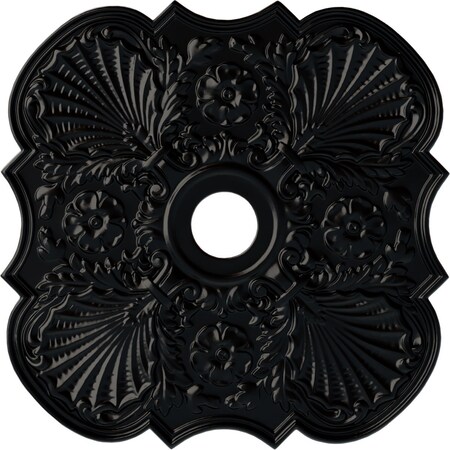 Flower Ceiling Medallion (Fits Canopies Up To 6 1/4), 29OD X 3 5/8ID X 1 3/8P